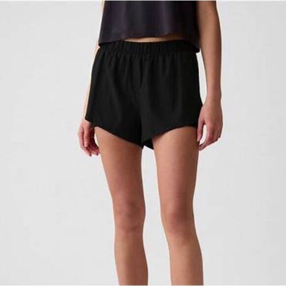 Mid Rise Dolphin Double-Layer Running Shorts TALL - Picture 2 of 5